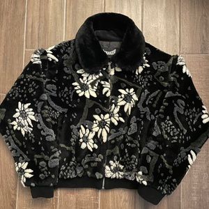 Marker Floral Jacket and Vest with removable sleeves